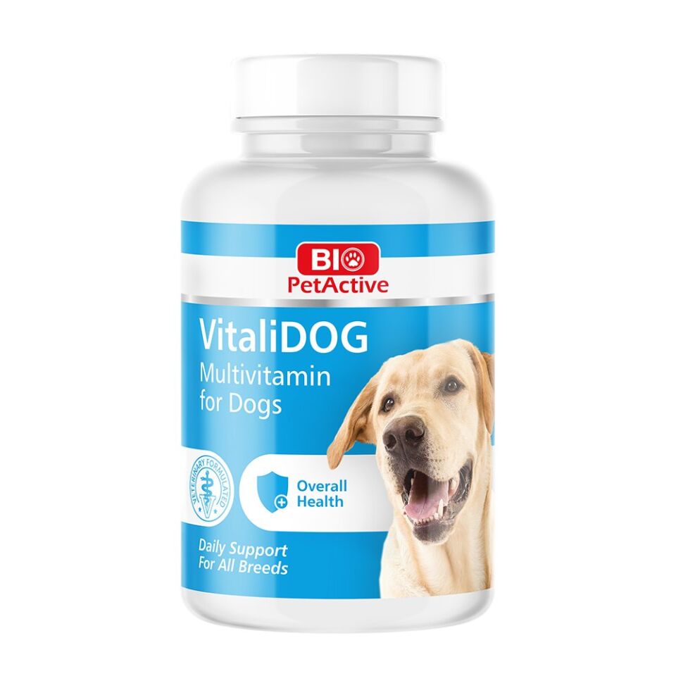 BİOPET ACTİVE VITALIDOG 150 TABS (VİTAMİN TABLET)