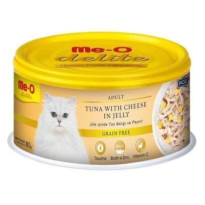 ME-O DELİTE KONSERVE TON BALIĞI VE PEYNİR 80 GR