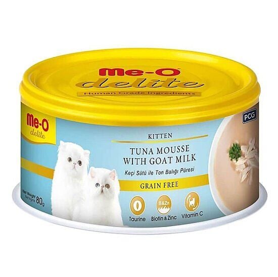 ME-O DELİTE KİTTEN KEÇİ SÜTÜ İLE TON BALIKLI 80 GR