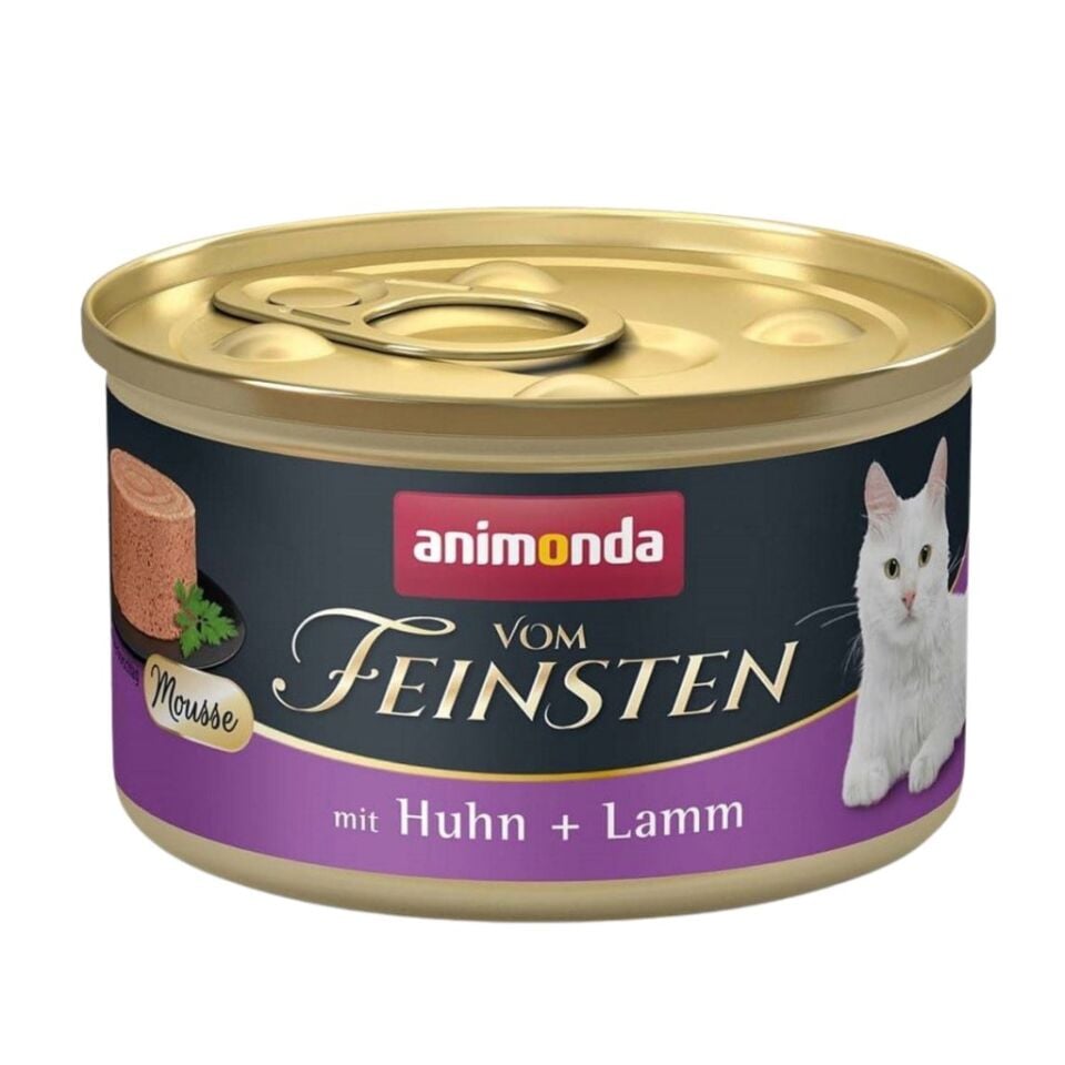Animonda Vom Feinsten Tavuklu ve Kuzulu Yetişkin Kedi Konservesi 85g