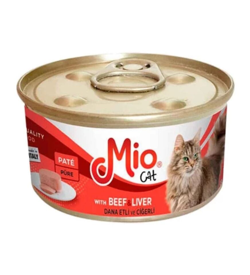 MİO KONSERVE DANA ETLİ VE CİĞERLİ 85 GR.
