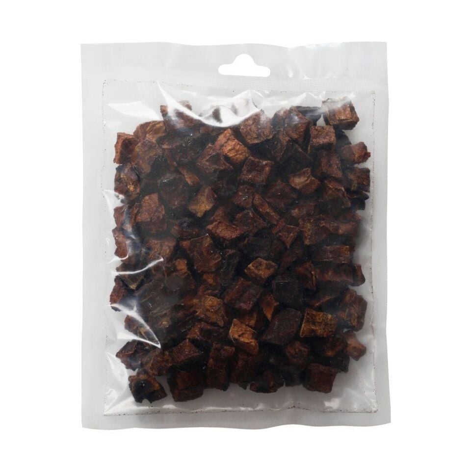 DELİBON DANA AKCİĞERİ KÖPEK ÖDÜL MAMASI 1 CM KÜP 100 GR