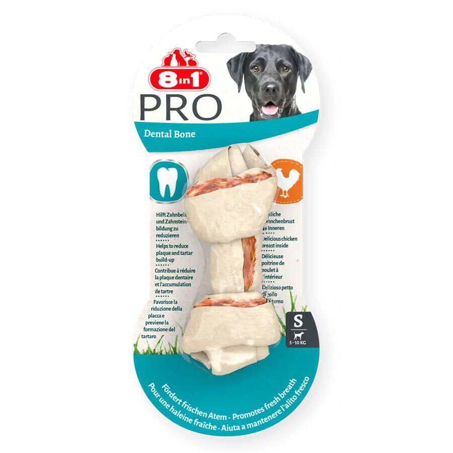 8IN1 DELİGHTS PRO DENTAL DİŞ SAĞLIĞI İÇİN KÖPEK ÖDÜL KEMİĞİ TAVUKLU S - 35 GR