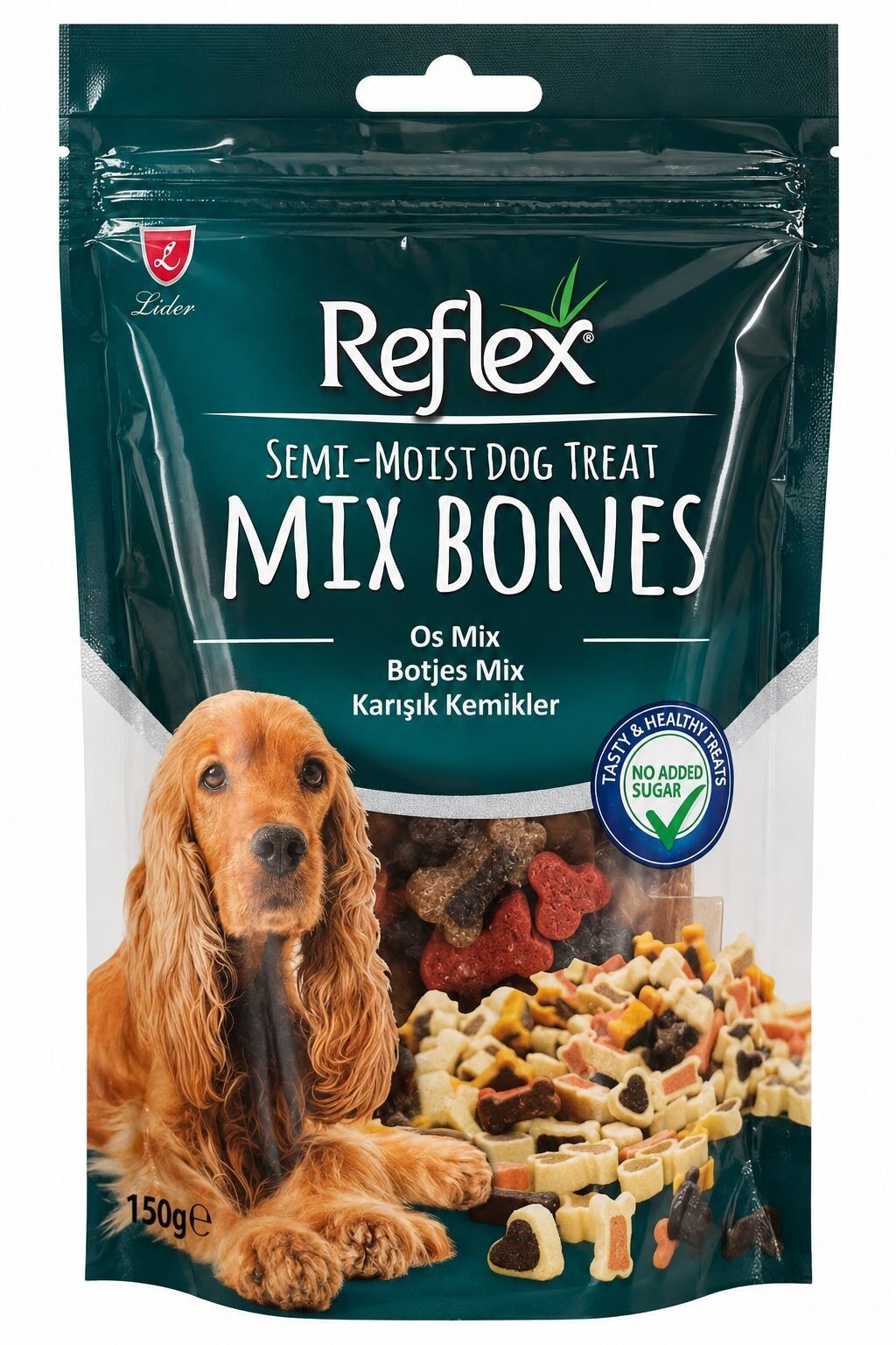 REFLEX SEMİ-MOİST KARIŞIK KEMİKLER KÖPEK ÖDÜL 150 GR