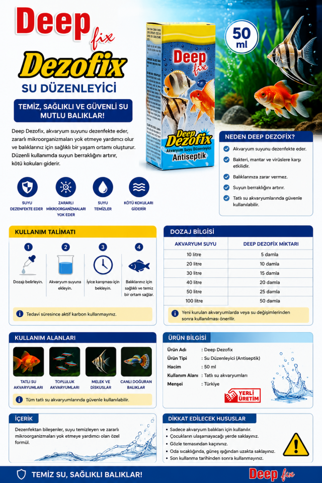 DEEP DEZOFİX SU DÜZENLEYİCİ