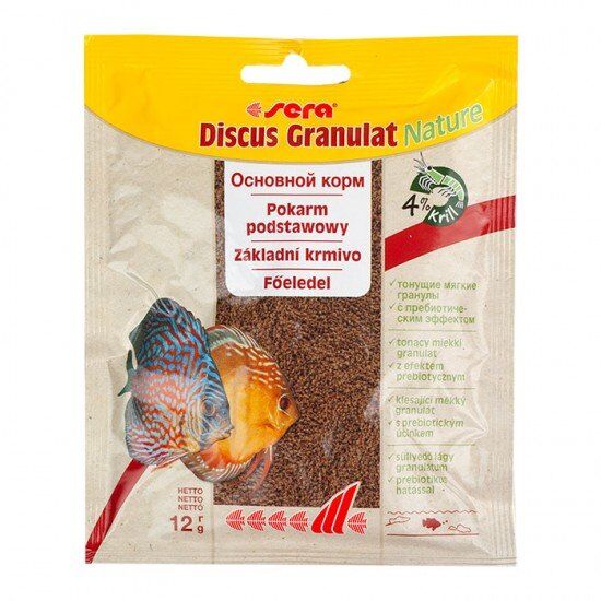 Sera Discus Granulat Nature – 12 Gr