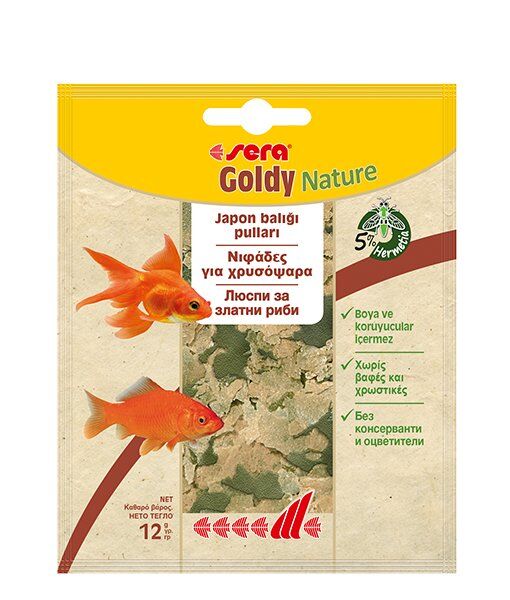 Sera Goldy Nature 12 gr Japon Balığı Yemi