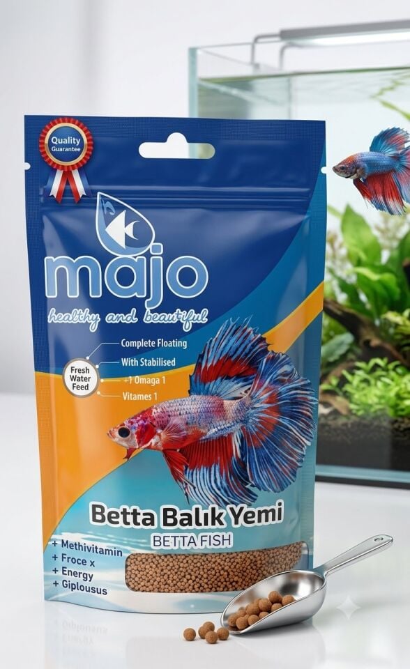Majo Betta Balık Yemi (40 g)
