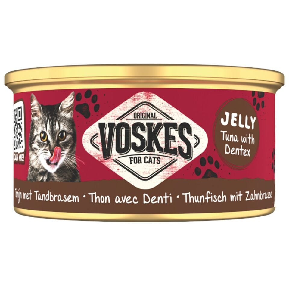 VOSKES TON BALIĞI ve SİNAGRİT KEDİ KONSERVESİ 85GR