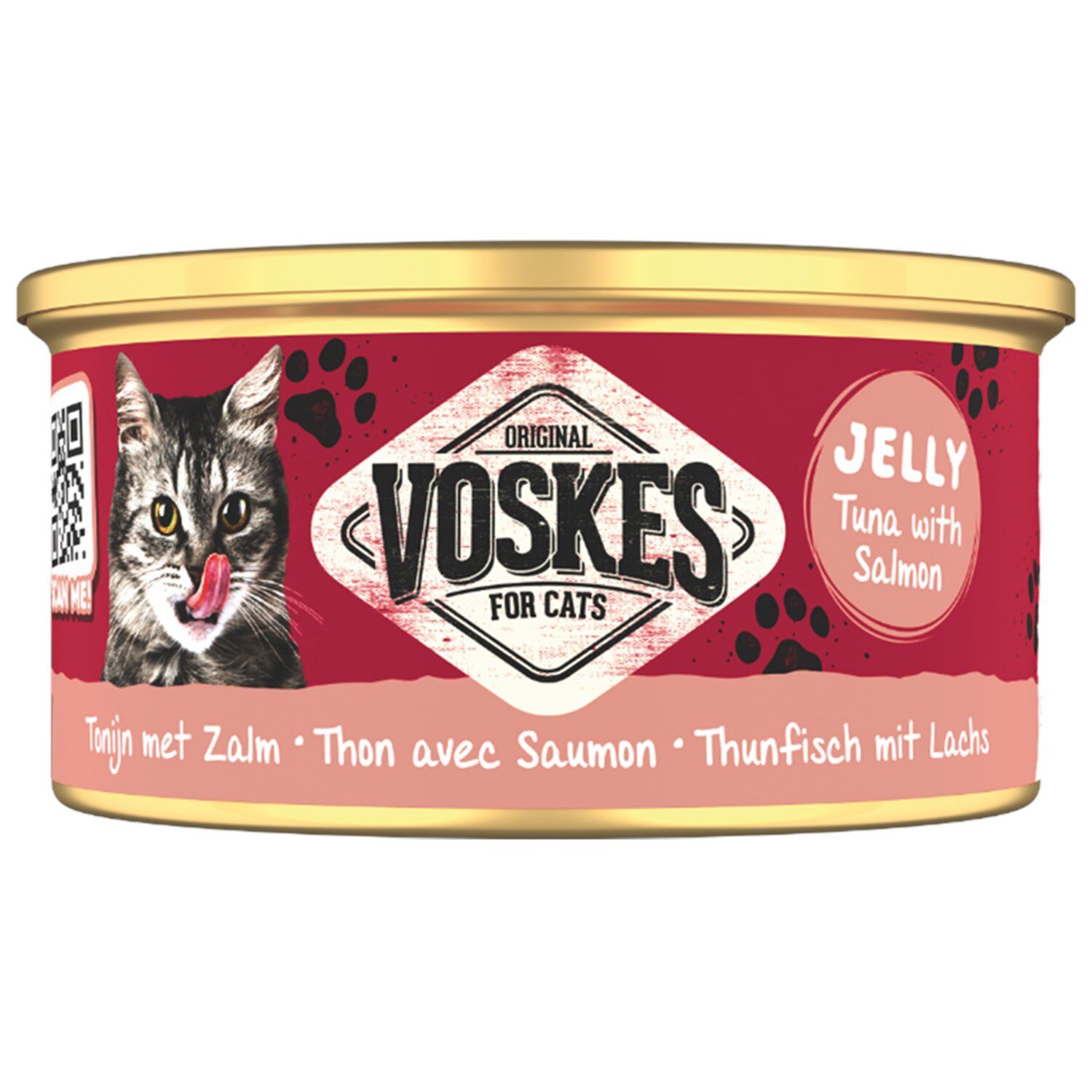 VOSKES TON BALIĞI ve SOMON KEDİ KONSERVESİ 85GR