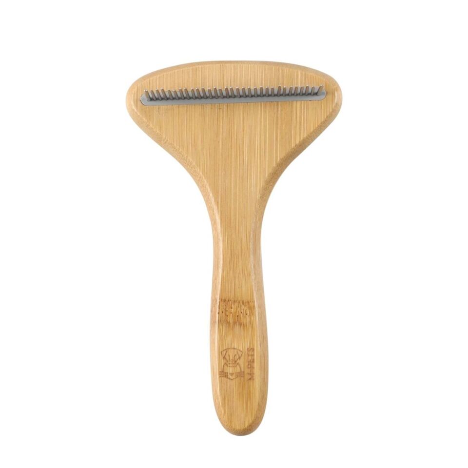 M-PETS BAMBOO TARAK DÖNER UÇLU BAMBU RAKE TARAĞI (31 DİŞ)