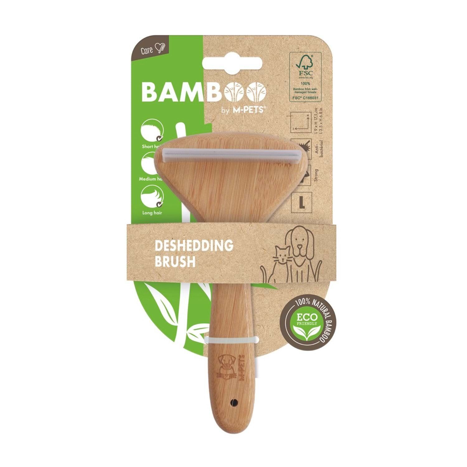 M-PETS BAMBOO TÜY ALICI FURMİNATÖR (L)