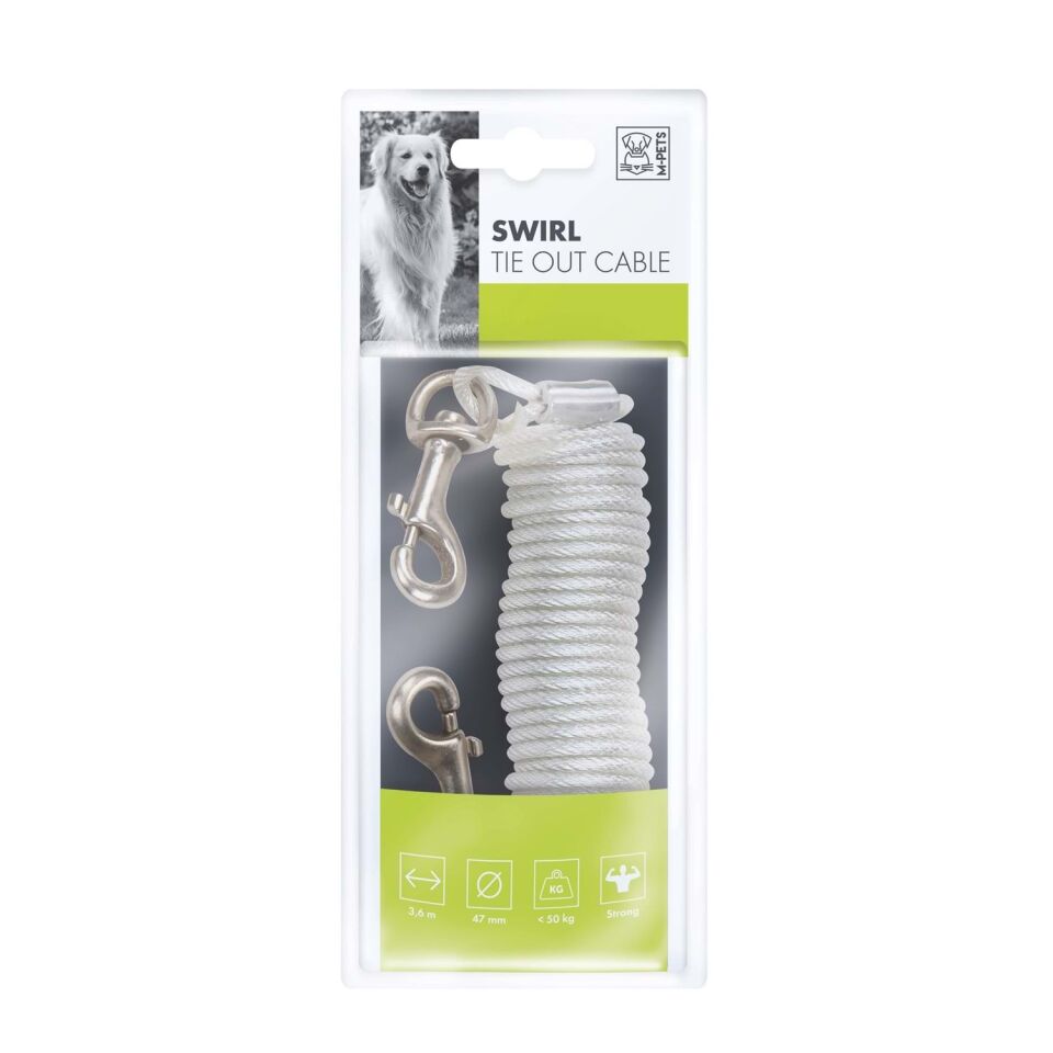 M-PETS SWIRL BAHÇE BAĞLAMA HALATI 3,6MT