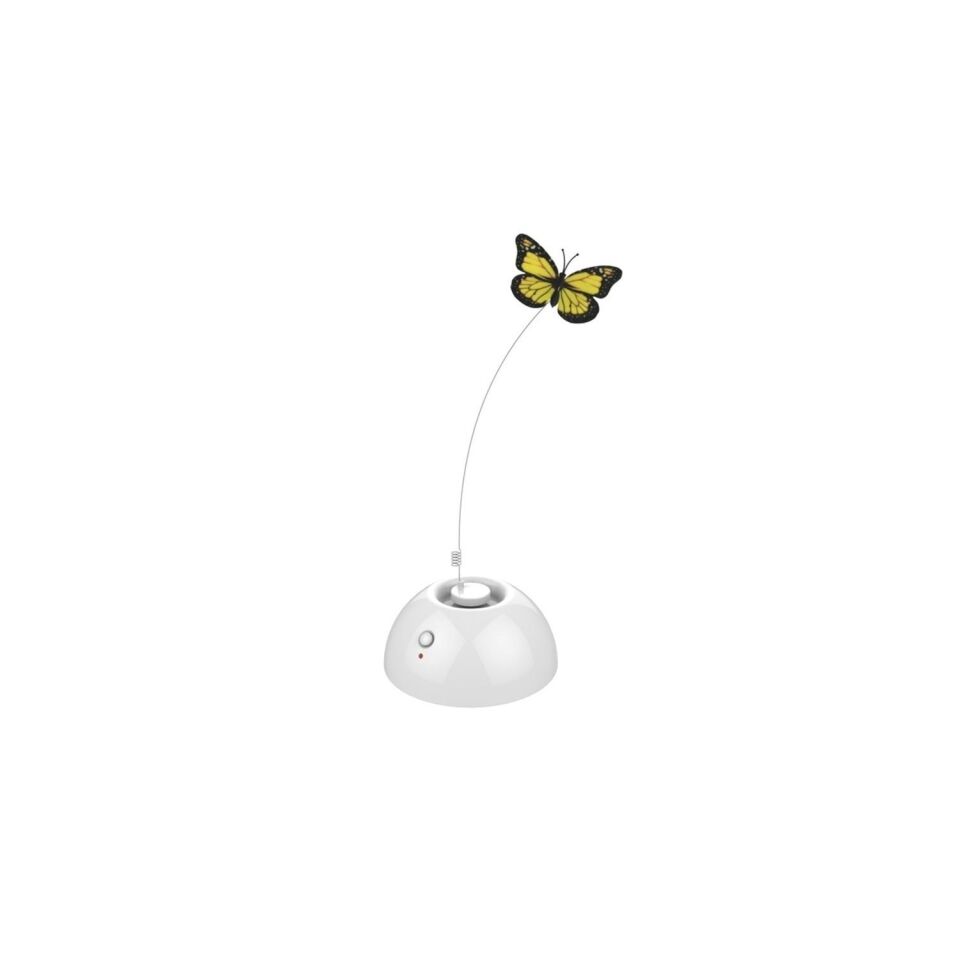 M-PETS DANCING BUTTERFLY İNTERAKTİF KEDİ OYUNCAĞI BEYAZ