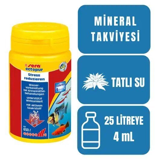 Sera Ectopur 130gr Stres Önleyici Balık İlacı