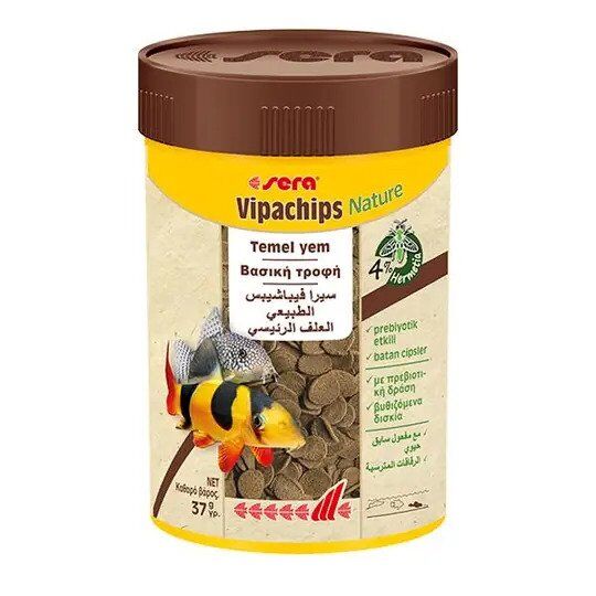 Sera Vipachips Nature Tablet - 100 Ml