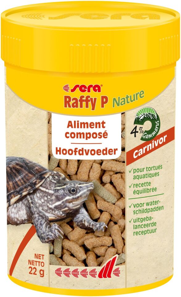 Sera Raffy P Kaplumbağa Yemi 100 ml 18 gr