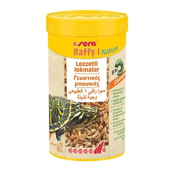 Sera Raffy I Kaplumbağa Yemi 250 ml 35 gr