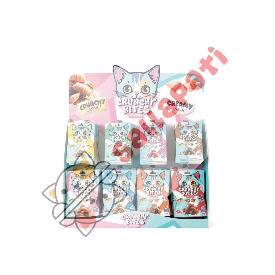 M-PETS CRUNCHY BITES BİFTEKLİ KEDİ ÖDÜLÜ 60GR