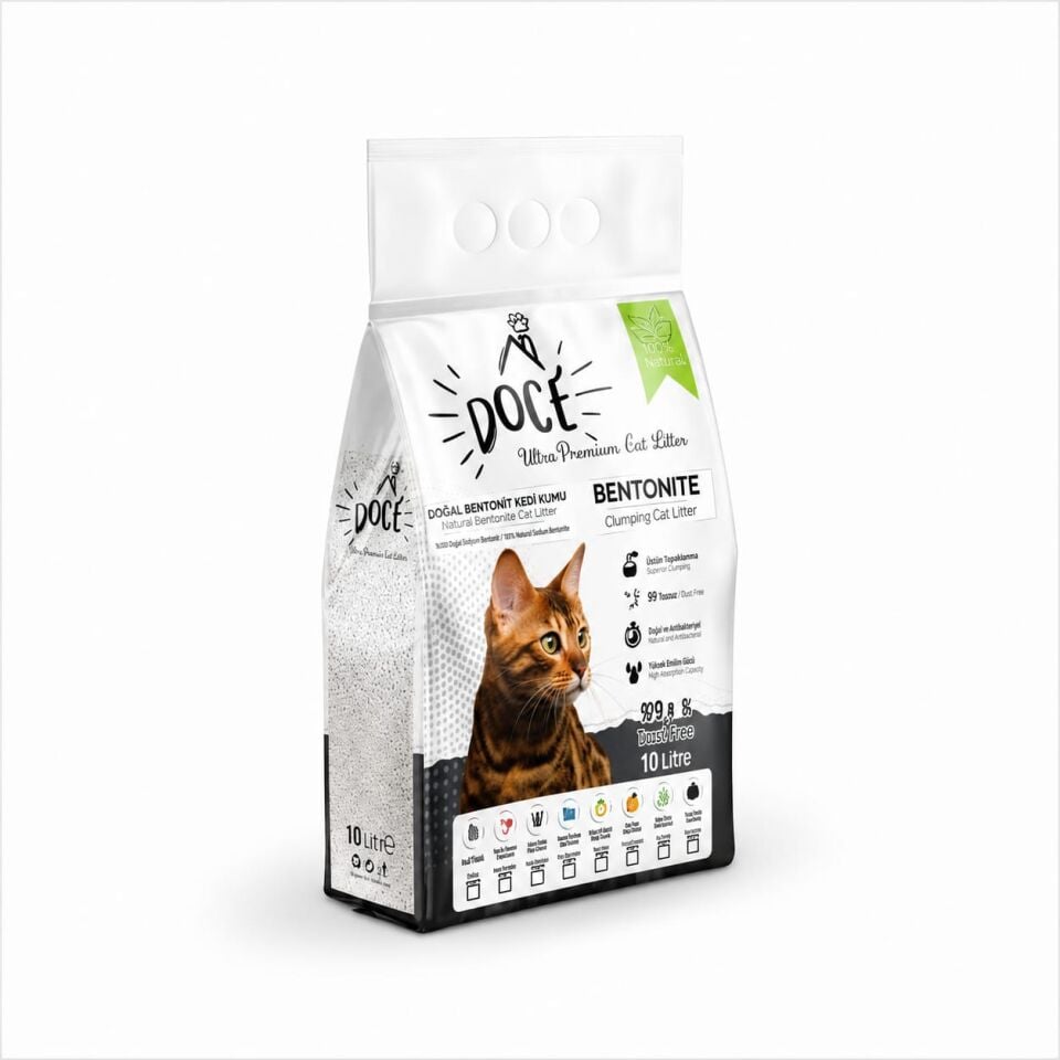 DOCE 10 LT LAVENDER KEDİ KUMU