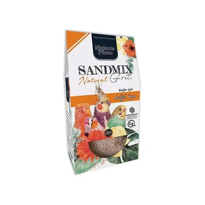 Nature Plan Sandmix Grit Natural Kuş Kumu 250gr