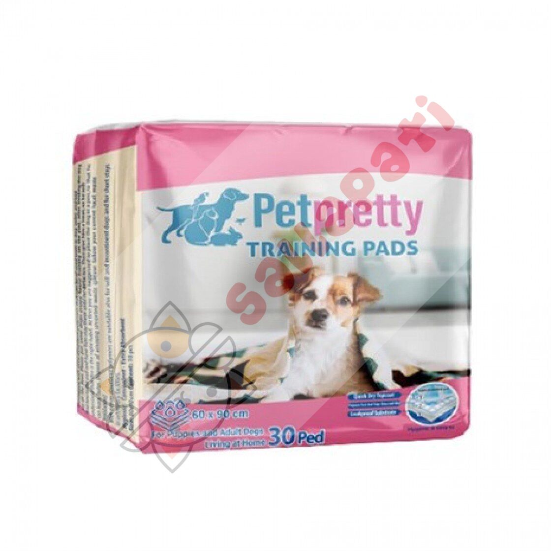 PET PRETTY ÇİŞ PEDİ NATURAL 60*90 30 LU
