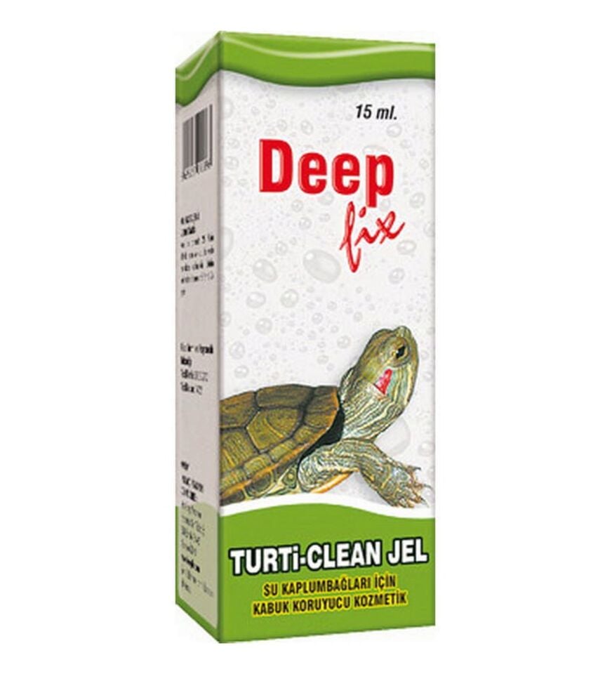 DEEP TURTI CLEAN JEL 15ML (KAPL.KABUK KORUYUCU)