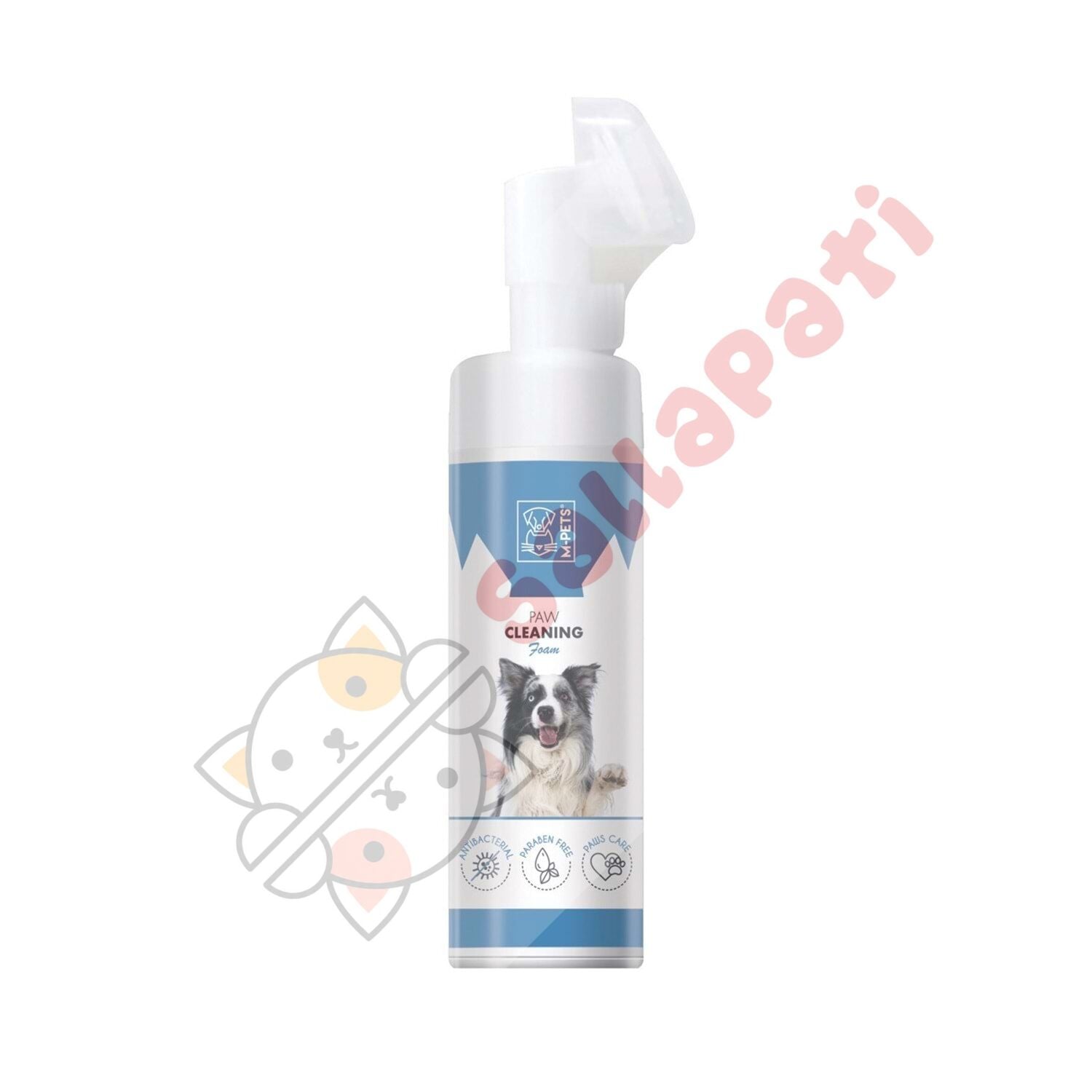 M-PETS DOGS PAW CLEANING FOAM 150ML