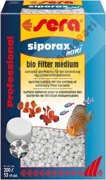 SERA SİPORAX MİNİ 270 GR BİO FİLTER MEDİUM